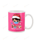 2021 Covid Christmas, Glasses Boy With Santa Hat, Mugs Ceramic Mug 11 Oz 15 Oz Coffee Mug