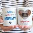 Personalized Mug Custom Photo Mug To Mother Mug My New Name Is Mommy Mug Gifts For Mother Wife From Son Husband Best Mother's Day Mug Gifts Birthday Gifts Mug