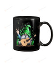Guitar Gnome Irish Mug Happy Patrick's Day , Gifts For Birthday, Anniversary Ceramic Coffee 11-15 Oz