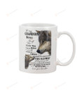 Personalized To My Grandson Wolves White Ceramic Mug From Grandma I Hope You Believe In Yourself As Much As I Believe In You Great Birthday Christmas Presents