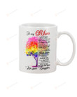 Personalized To My Mom Mug Colorful Tree To Me You Are The World Perfect Gifts For Lovely Mom From Daughter Ceramic Mug Coffee Mug