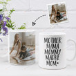 Personalized Mother, Mama, Mommy, Madre, Mom Custom Photo Mug, Gifts For Mom Ceramic Mug Great Customized Gifts For Birthday Christmas Thanksgiving Mother's Day 11 Oz 15 Oz Coffee Mug