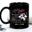 Personalized To My Daughter Unicorn Mug Always Remember You Are Brave From Dad Mug Gifts For Birthday, Anniversary Customized Name Ceramic Coffee Mug 11-15 Oz