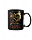 Personalized To My Loving Wife Mug Cat If I Had To Choose Between Bring You And Breathing I Would Use My Last Breath To Tell You I Love You Black Mug Coffee Mug