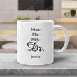 Personalized Miss Ms Mrs Dr Tumbler Skinny Tumbler Wine Tumbler Mug Happy Father's Day Gifts For Daughter Graduation Gifts Phd Graduate Doctorate Degree