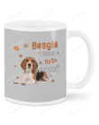 Beagle Kisses Fix Everything Ceramic Mug Great Customized Gifts For Birthday Christmas Thanksgiving 11 Oz 15 Oz Coffee Mug