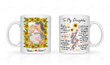 Personalized To My Daughter Custom Photo And Name Sunflower White Mug, Gifts For Daughters From Mothers, Mothers Day Gifts For your daughter