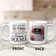 Personalized Only The Best Fur Mamas Get Promoted To Human Mama Mug Gifts For Her, Mother's Day ,Birthday, Anniversary Customized Photo Ceramic Coffee Mug 11-15 Oz