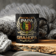 Lion Gift For Grandpa Ceramic Mug Great Customized Gifts For Birthday Christmas Thanksgiving 11 Oz 15 Oz Coffee Mug