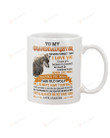 Personalized To My Granddaughter Mug Wolf Amazing Gifts For Granddaughter Never Forget That I Love You For Christmas New Year Birthday Graduation WeddingWhite Mug Ceramic Mug