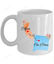 California New Mexico Coffee Mug Long Distance Mug State To State Mug Gifts For Him Her Husband Wife Gifts Couple Gifts Best Gifts Idea For Birthday Valentine Christmas