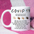 Covid 19 Mug, Pandemic Coffee Mug, Unique Gift For Family, Friend, Coworkers On Birthday, Thanksgiving ,Christmas, Valentines Day, Ceramic Coffee 11-15 Oz Mug (15 Oz)