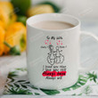 Personalized Custom Name Mugs, To My Wife I Loved You Then Mugs, Funny Wedding Anniversary Valentine's Day Color Changing Mug 11 Oz 15 Oz Coffee Mug Gifts For Wife From Husband