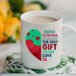 Being My Girlfriend Is Really The Only Gift You Need Love Ya Mug Red Heart Mug Gifts For Girlfriend From Boyfriend On Valentine's Day Anniversary Birthday Christmas Thanksgiving 11 Oz - 15 Oz Mug