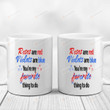 Roses Are Red Violets Are Blue You're My Favorite Thing To Do Mug Gifts For Couple, Husband And Wife On Anniversary Valentine's Day Birthday Thanksgiving Christmas 11 Oz - 15 Oz Mug