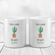 Cactus Mugs, You're A Prick But You're My Prick White Mugs, Funny Valentine's Day 11 Oz 15 Oz Coffee Mug Gifts For Couple, Boyfriend Girlfriend Husband Wife