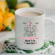 Personalized You're My Favorite Weirdo To Be Weird With Mugs, Custom Name Mugs, Wedding Anniversary Valentine's Day Color Changing Mug 11 Oz 15 Oz Coffee Mug Gifts For Couple, Him Her Mr Mrs