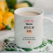 Personalized I Love You With All My Boobs I Would Say Heart But My Boobs Are Bigger Mug Gifts For Girlfriend, Wife On Anniversary Valentine's Day Birthday Thanksgiving Christmas 11 Oz - 15 Oz Mug