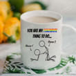 Personalized You Are My Favorite Thing To Do White Mugs, Custom Lgbt Bisexual Couple Mugs, Funny Valentine's Day 11 Oz 15 Oz Coffee Mug Gifts For Couple, Lgbt