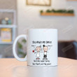Personalized Cute Couple Mug You Make Me Smile And Also Super Horny, But That's Not The Point Mug Gifts For Couple, Husband And Wife On Valentine's Day Anniversary Birthday Christmas 11 Oz - 15 Oz Mug