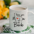 Women Sexy Butt Mugs, I Love You To The Moon And Back Mugs, Funny Wedding Anniversary Valentine's Day Color Changing Mug 11 Oz 15 Oz Coffee Mug Gifts For Couple, Wife Girlfriend