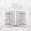 Personalized Heart & Boobs Mug I Love You With All My Boobs Mug Gifts For Husband From Wife, Boyfriend From Girlfriend On Valentine's Day Anniversary Birthday Christmas 11 Oz - 15 Oz Mug