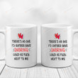 There's No One I'd Rather Have Snoring Loud As Fuck Next To Me Mug With Red Heart Gifts For Couple, Husband And Wife On Valentine's Day Anniversary Birthday Thanksgiving Christmas 11 Oz - 15 Oz Mug