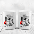 Red Lips Mug I Love To Wrap Both My Hands Around It And Swallow Mug Gifts For Couple, Husband And Wife On Anniversary Valentine's Day Birthday Christmas Thanksgiving 11 Oz - 15 Oz Mug