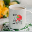 Pie Chart Mug Things I Love About You Mug 4 Gifts For Husband From Wife, Boyfriend From Girlfriend On Valentine's Day Anniversary Birthday Christmas Thanksgiving 11 Oz - 15 Oz Mug