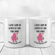 I Wish I Were An Octopus Mugs, Funny Valentine's Day Octopus Heart Color Changing Mug 11 Oz 15 Oz Coffee Mug Gifts For Couple, Him Her Mr Mrs