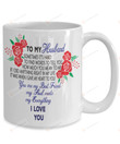 Personalized Flowers To My Husband You Are My Best Friend My Soulmate My Everything White Mug Tea Mug