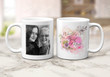 Personalized Flower Worlds Best Mum Gift For Mom Ceramic Mug Great Customized Gifts For Birthday Christmas Thanksgiving Mother's Day 11 Oz 15 Oz Coffee Mug