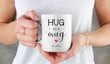 Personalized Mug Hug In A Mug Coffee Mug Gifts Long Distance Gifts Mug Best Friend Mug Thinking of You Gifts Birthday Gifts Women's Day Gifts Anniversary Gifts