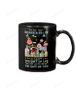 Personalized To My Dear Daughter-in-law Mug Vintage Life Give Me The Gift Of You Good Quote Black Mug For Christmas, New Year, Birthday