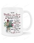 Personalized To My Mother-in-law Protea Thank You For Raising The Man Of My Dream Mug Gifts For Mom, Her, Mother's Day ,Birthday, Anniversary Customized Name Ceramic Changing Color Mug 11-15 Oz