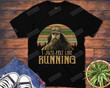 Retro Forrest Gump - I Just Felt Like Running T-Shirt