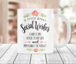 Social Worker Gift A Truly Great Social Worker Is Hard To Find Mug Gift For Work Friends, Retirement Gift