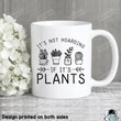 It's Not Hoarding If It's Plants Mug, Gardening Mug, Plant Mug, Gardener Gift, Plant Lady, Succulent Gift, Garden Mug, Gardening Mug, Gifts For Her, Hoarding Plant Mug