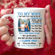Personalized To My Wife I Didn't Marry You So I Could Live With You Mug, Gift For Couple, Aniversary Gift, Gift For Her On Valentine's Day, Gift For Surfing Lovers