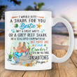 Bestie Mug I Would Bite A Shark For You Mug Gift For Best Friends, Birthday Gift Ideas For Sister, Mermaid Lovers Gift, Friendship Coffee Mug 11oz 15oz