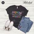 Everyone Communicate Differently T-Shirt, Autism Support Shirt, Autism Aware Shirt, Autism Shirt, Gift For Autism