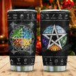 Pagan Wicca Elements Earth Body Air Breath Stainless Steel Tumbler Cup