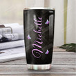 Butterfly Black Women Personalized To My Daughter Stainless Steel Tumbler Cup