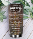 Deer Couple To My Boyfriend Stainless Steel Tumbler Cup