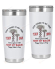 Dad Even Though I'm Not From Your Dna Stainless Steel Wine Tumbler Cup
