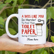 Personalized A Boss Like You Is Harder To Find Ceramic Coffee Mug