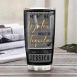 Personalized Tequila Lover Might Be Water Might Be Tequila Stainless Steel Tumbler Cup
