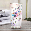 Personalized Let It Be Hummingbird Stainless Steel Tumbler Cup
