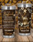 Personalized Deer To My Boyfriend You And Me We Got This Stainless Steel Tumbler Cup