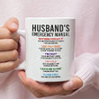 Husband's Emergency Manual Mug Ceramic Coffee Mug